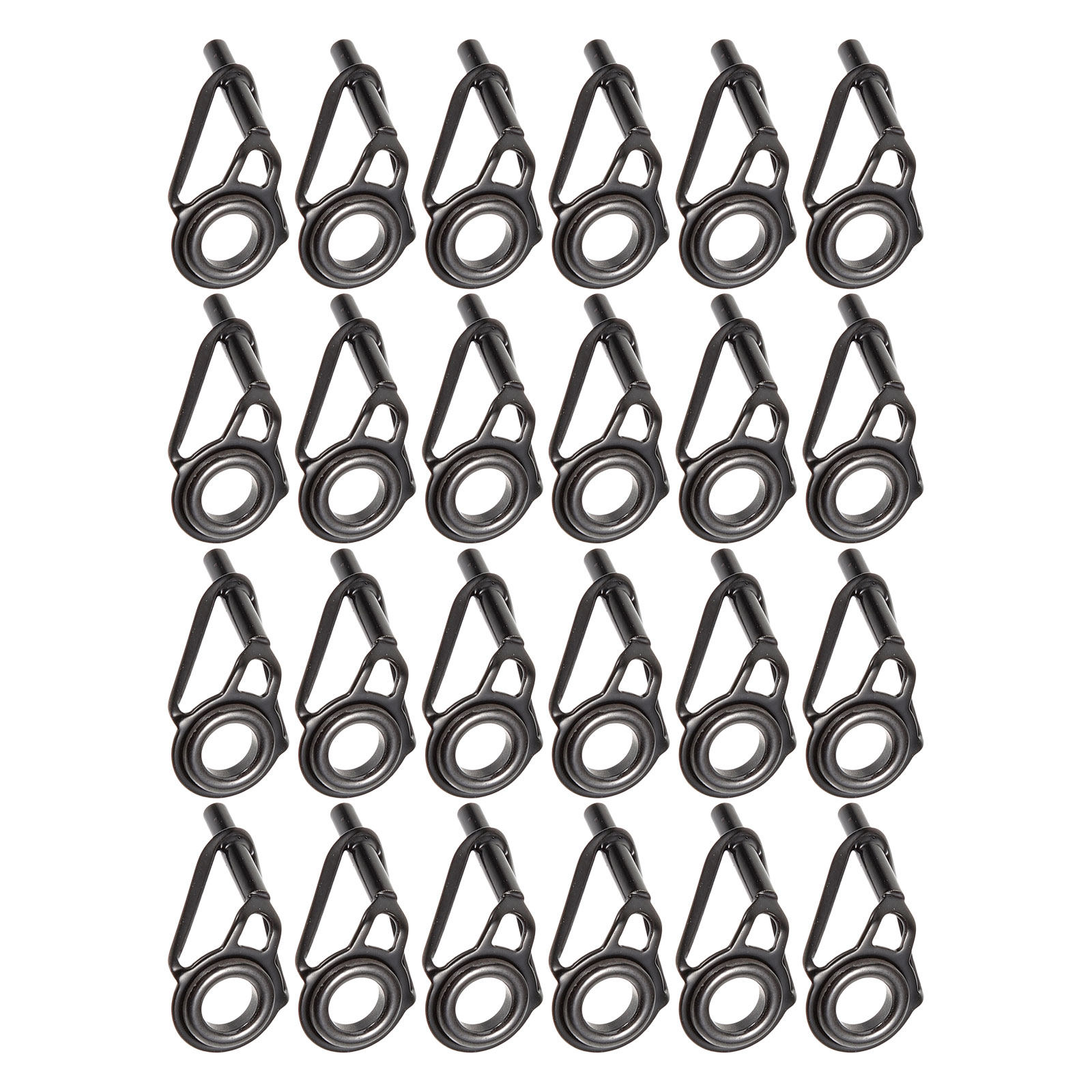 Fishing Rod Tip Replacement - 24Pcs Fishing Rod Guide Repair Kit