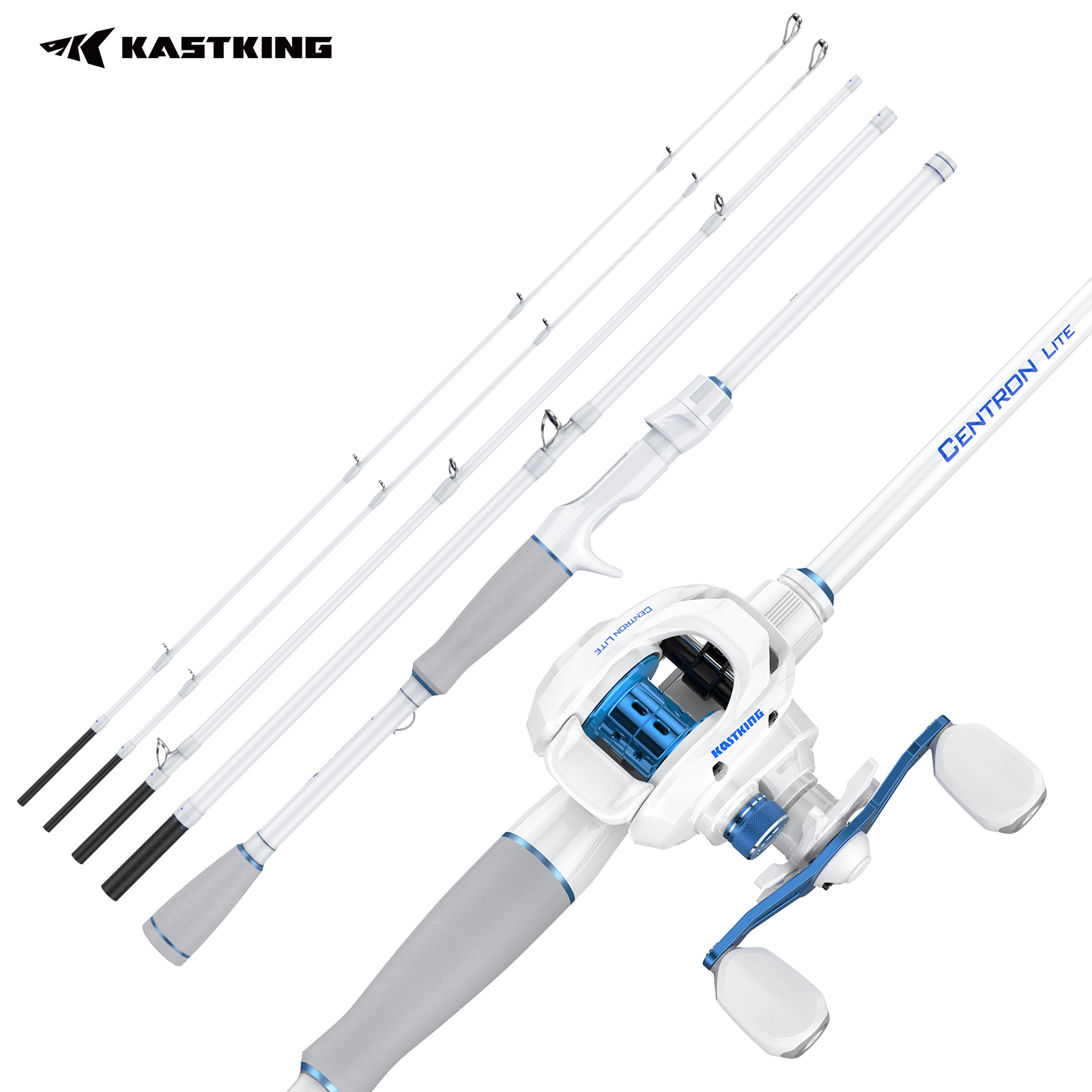 Fishing Rod Combo - KastKing Centron Lite Travel Casting Combo