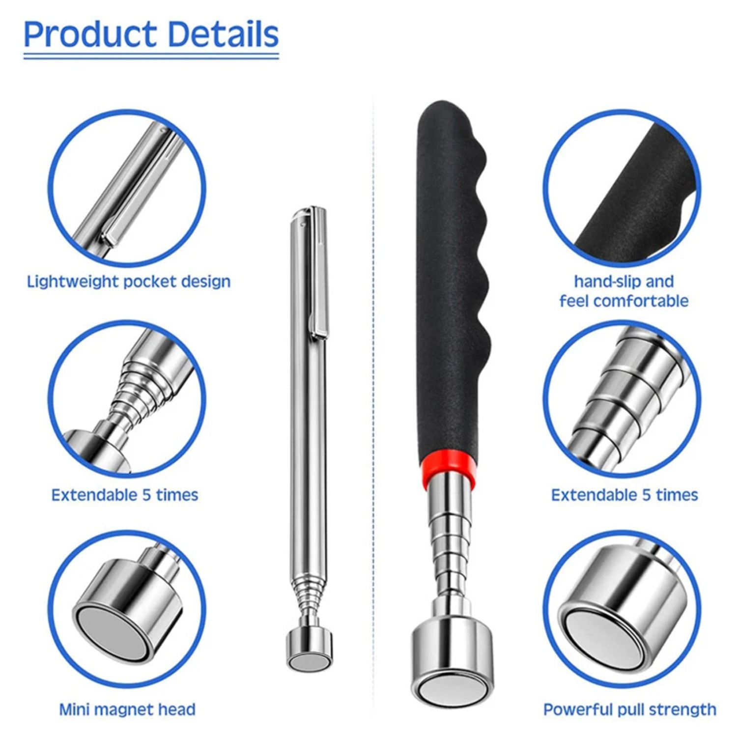 Adjustable Pick-Up Rod, Mini P - مراجعة Fishing Rod Travel وسعره
