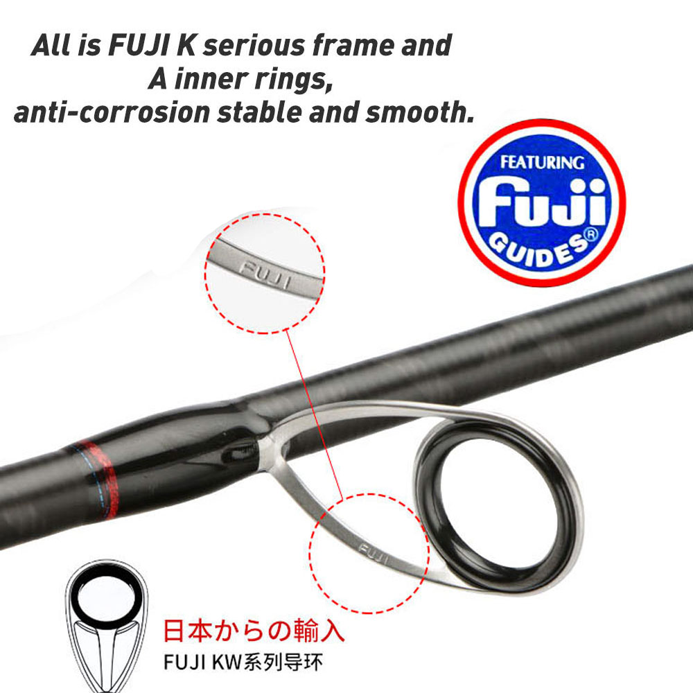 2.59m ML M Egging fishing rod  - مراجعة Fishing Rod Surf وسعره