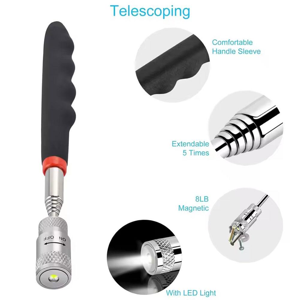 Telescopic Magnetic Pen with L - مراجعة Fishing Rod Travel وسعره