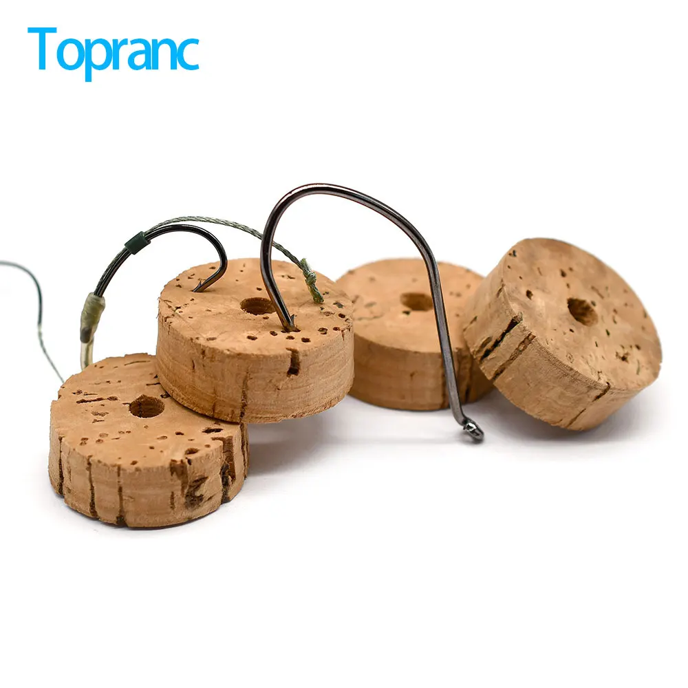 Topranc Natural Cork  End Cap  - مراجعة Fishing Rod Combo وسعره