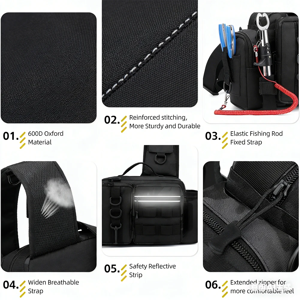 Fishing Backpack with Rod Hold - مراجعة Fishing Rod Holder وسعره