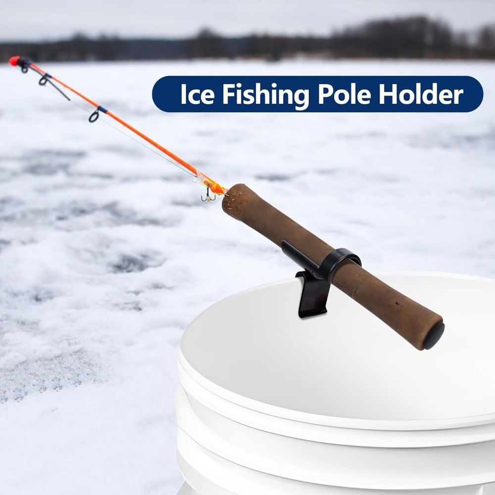 1 Pcs Bucket Rod Storage Holde - مراجعة Fishing Rod Ice وسعره