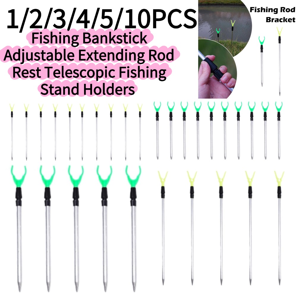 50/80cm Fishing Bankstick Adju - مراجعة Fishing Rod Casting وسعره