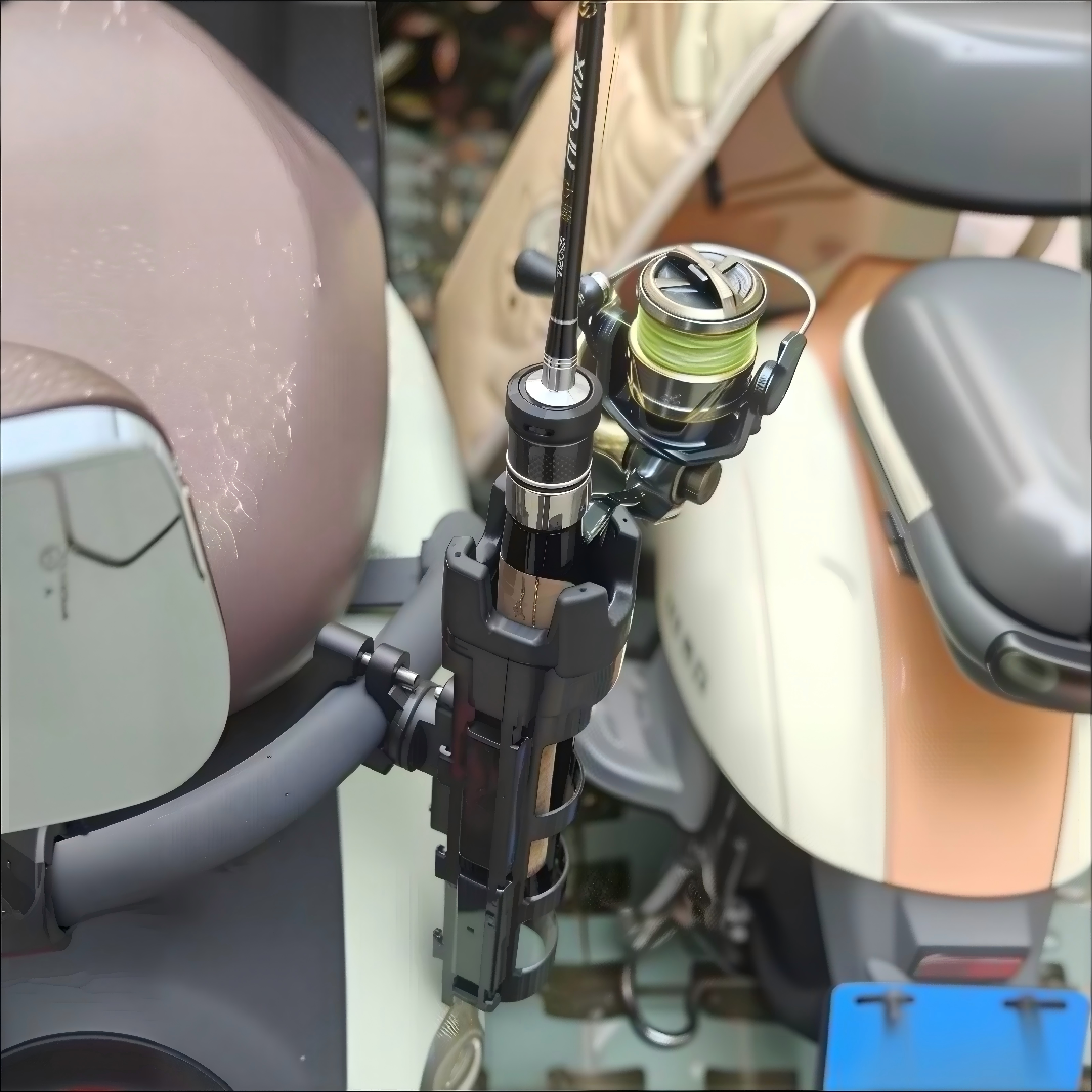 Adjustable Fishing Rod Holder  - مراجعة Fishing Rod Spinning وسعره