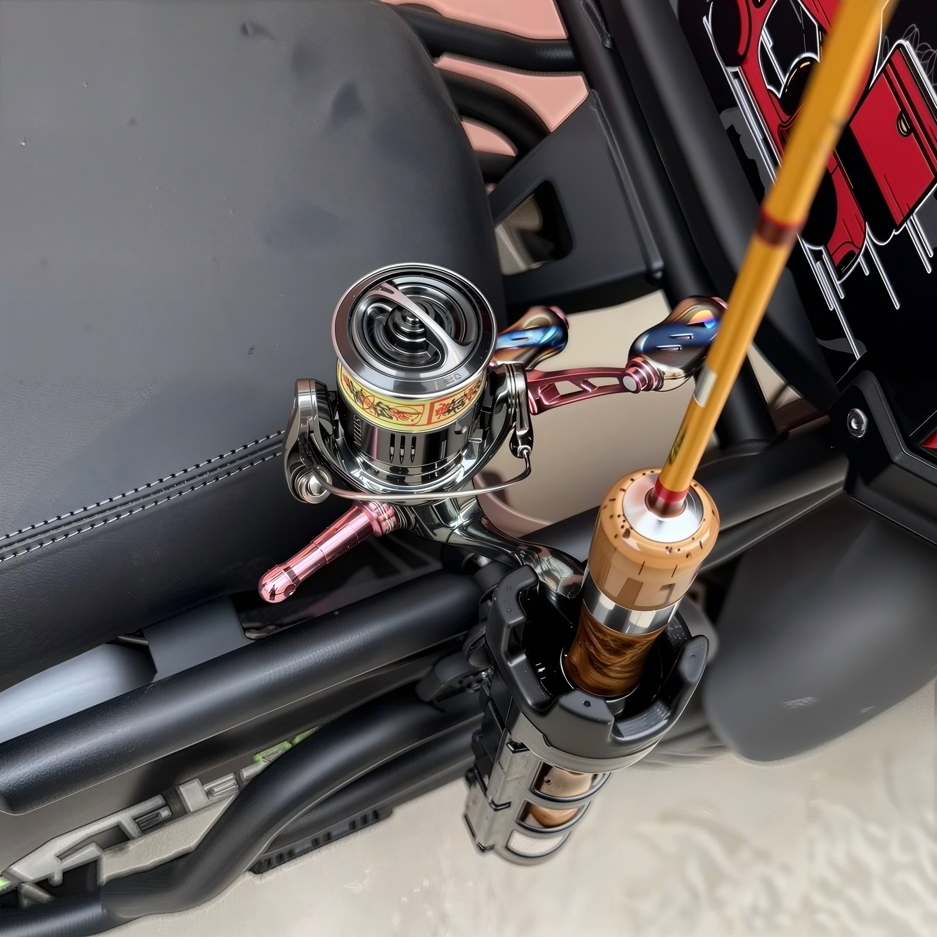 Adjustable Fishing Rod Holder  - مراجعة Fishing Rod Spinning وسعره