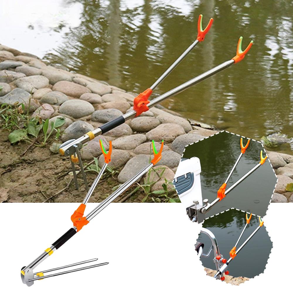 Ground Fishing Rod Stand Brack - مراجعة Fishing Rod Case وسعره