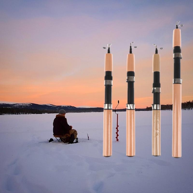 Ultralight Winter Ice Fishing  - مراجعة Fishing Rod Spinning وسعره
