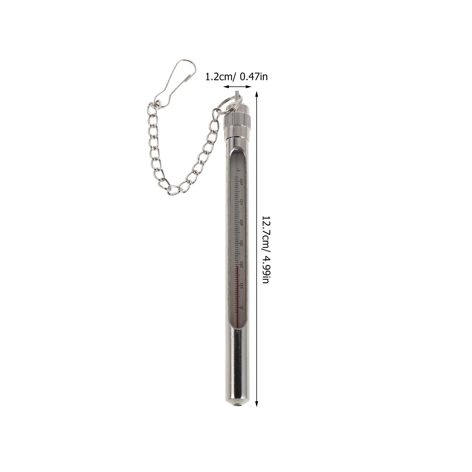 Metal Fishing Thermometer for  - مراجعة Fishing Rod Fly وسعره