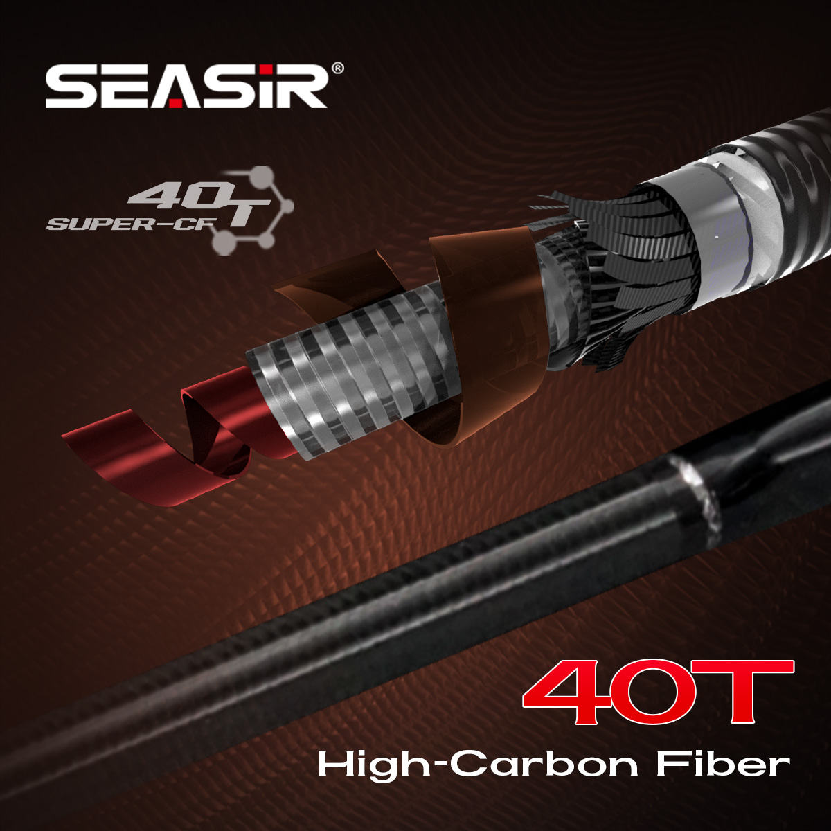 Seasir Salminus XF M/MH Spinin - مراجعة Fishing Rod Surf وسعره