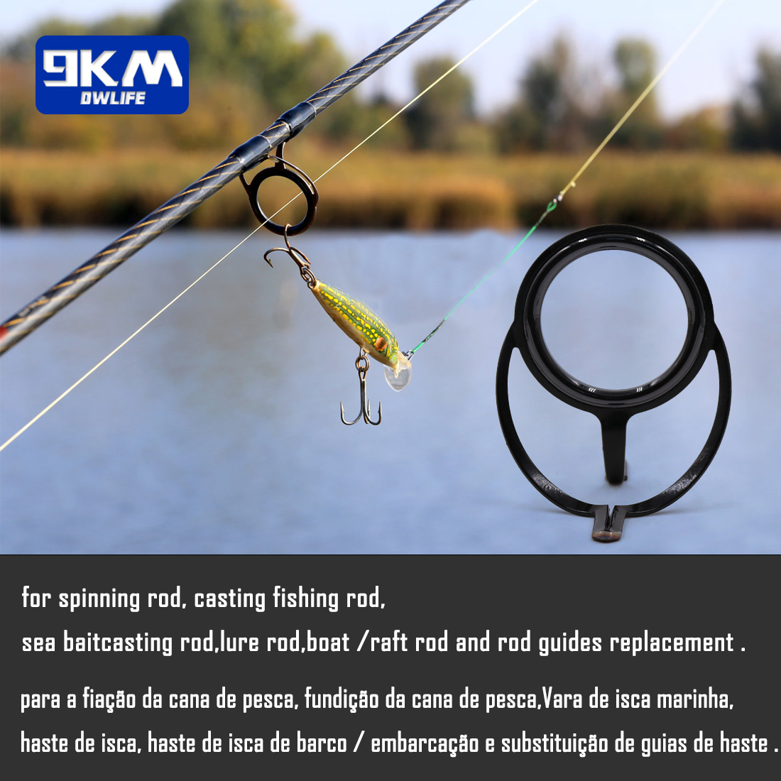 Fishing Rod Repair Kit Spinnin - مراجعة Fishing Rod Spinning وسعره