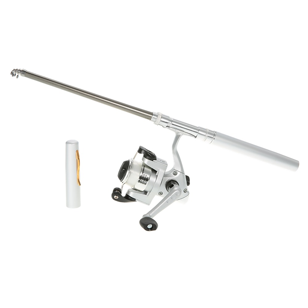 Portable Telescopic Pocket Fis - مراجعة Fishing Rod Combo وسعره