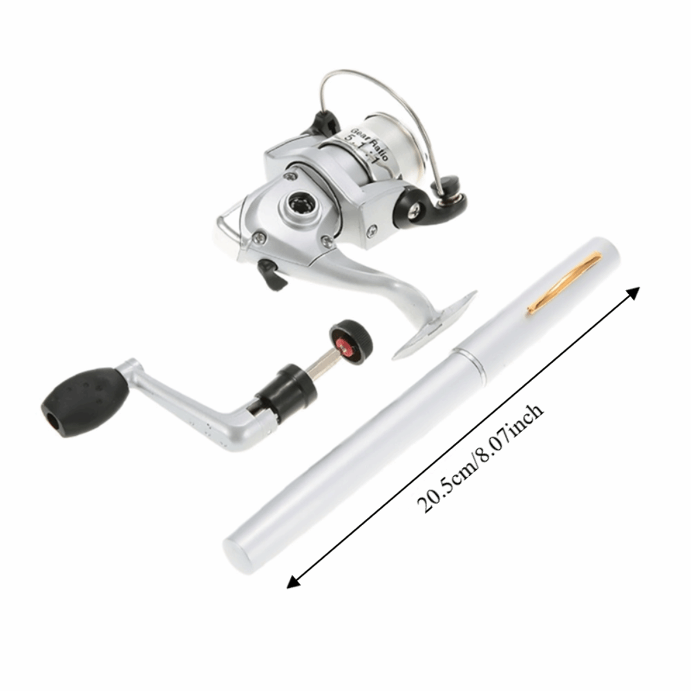 Portable Telescopic Pocket Fis - مراجعة Fishing Rod Combo وسعره