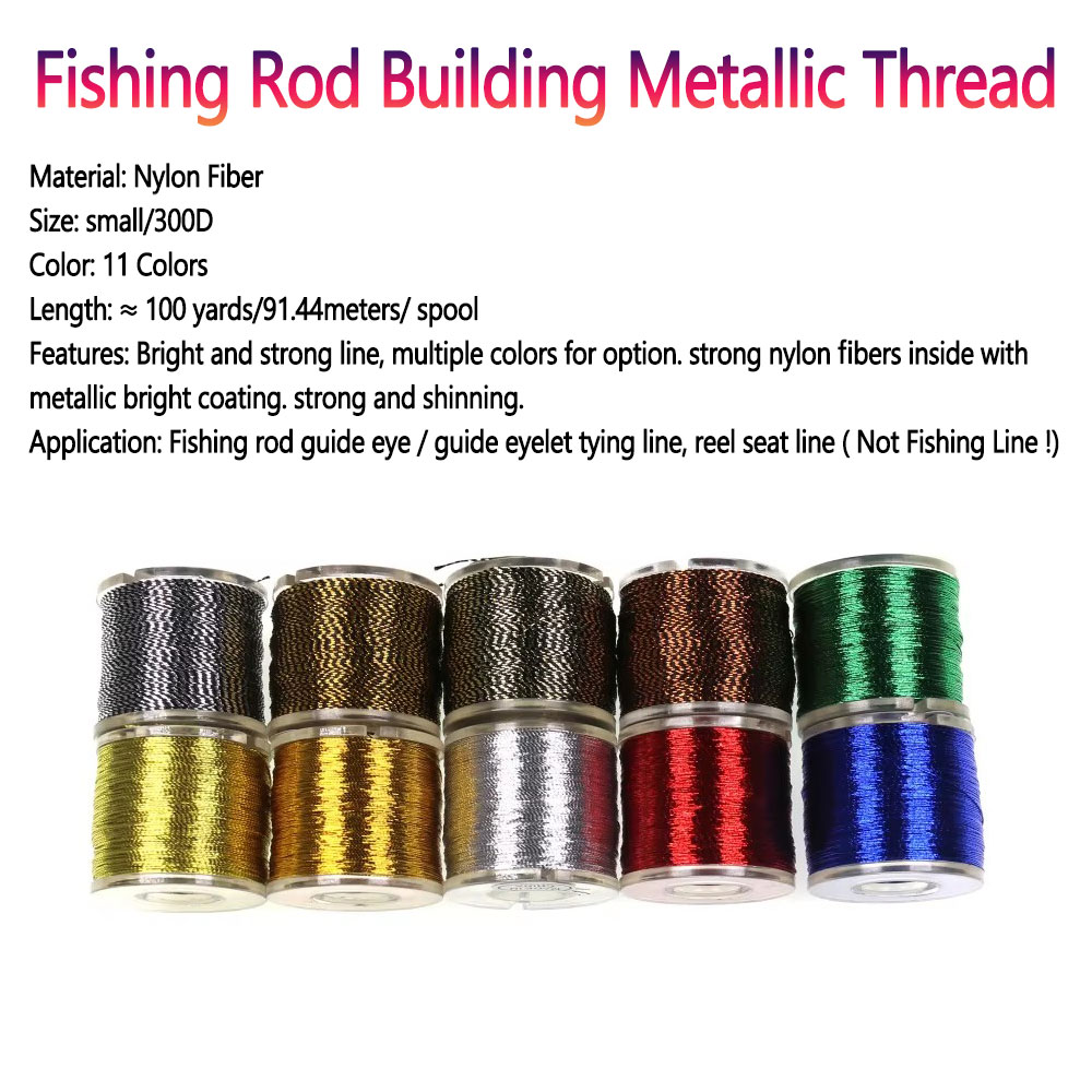 100 yards/Spool Fishing Rod Bu - مراجعة Fishing Rod Guide Replacement وسعره