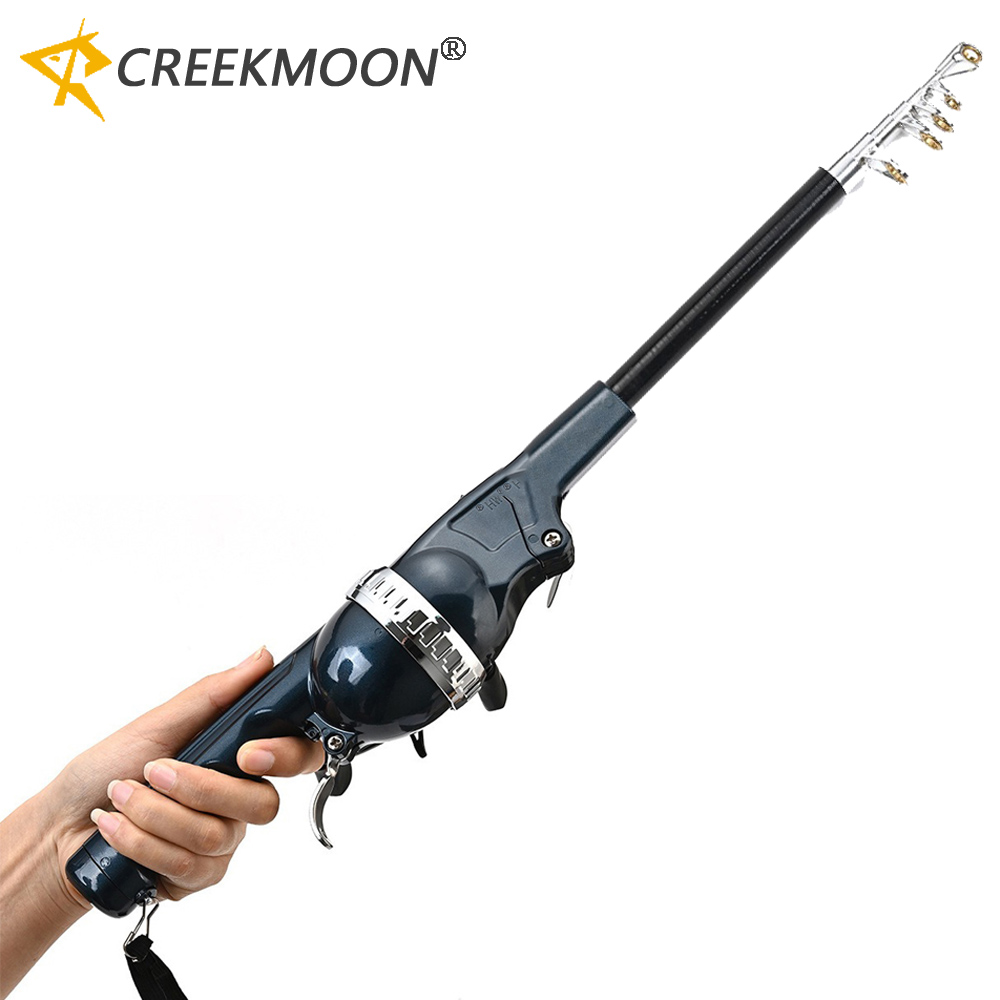 1Set Durable Telescopic Mini F - مراجعة Fishing Rod Combo وسعره