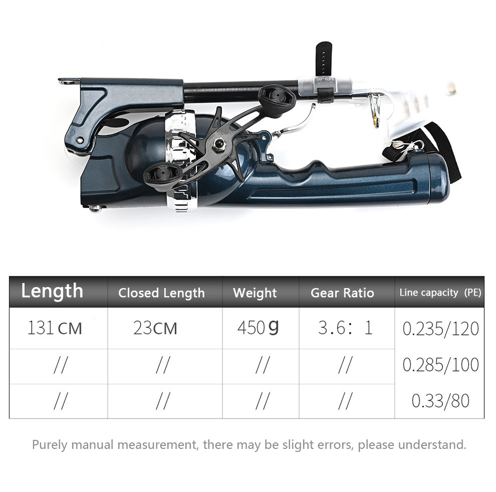 1Set Durable Telescopic Mini F - مراجعة Fishing Rod Combo وسعره