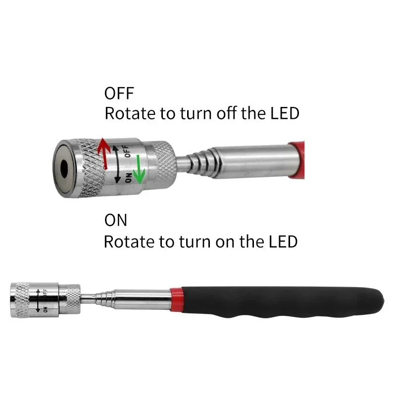 Telescopic Magnetic Pen with L - مراجعة Fishing Rod Travel وسعره