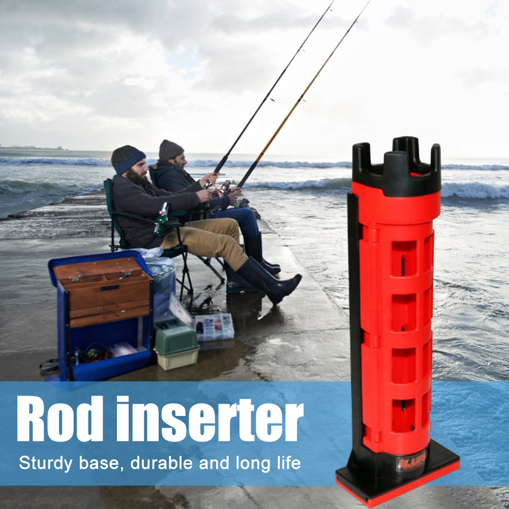 Portable Fishing Box Rod Stand - مراجعة Fishing Rod Case وسعره