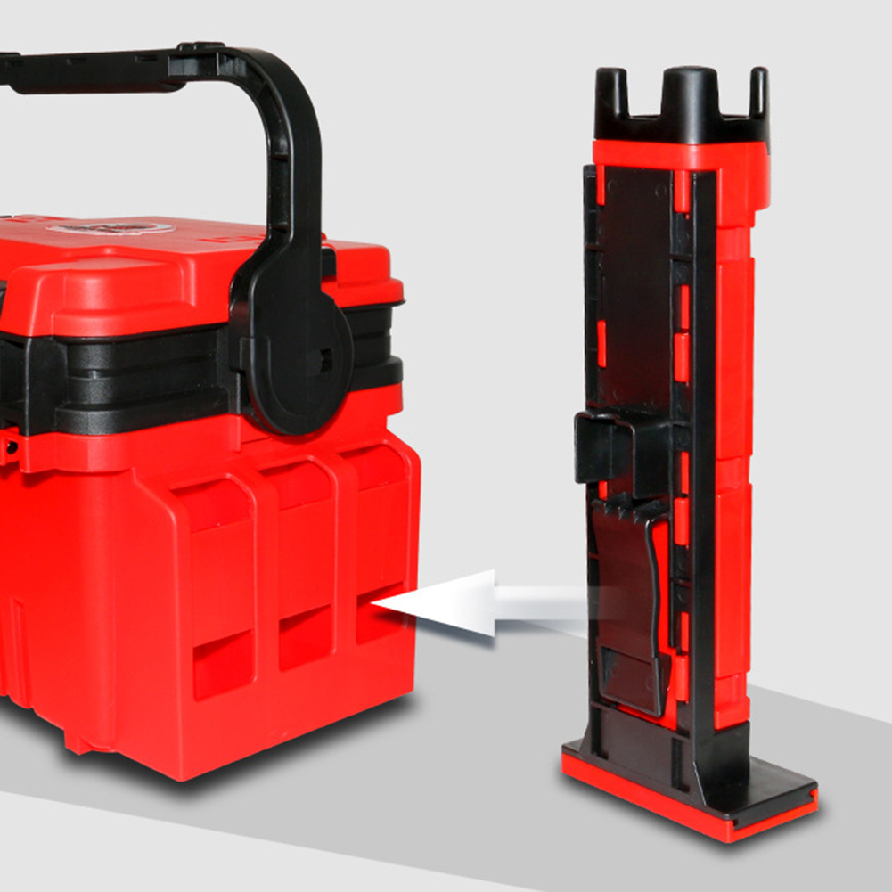 Portable Fishing Box Rod Stand - مراجعة Fishing Rod Case وسعره