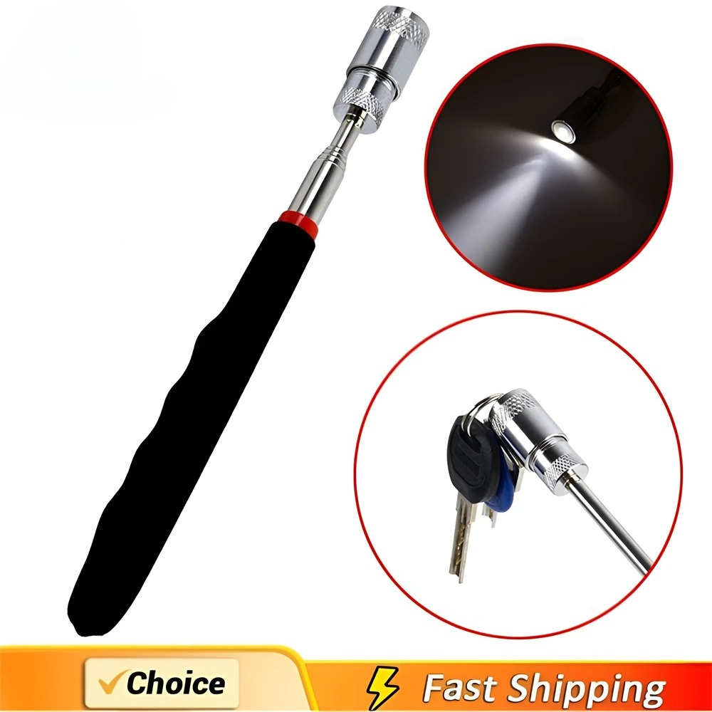 Telescopic Magnetic Pen Extend - مراجعة Fishing Rod Travel وسعره