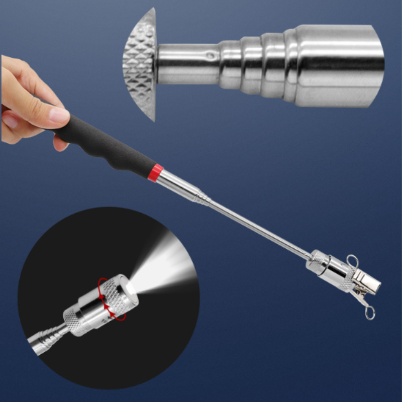 1pc Portable Magnetic PickUp T - مراجعة Fishing Rod Travel وسعره