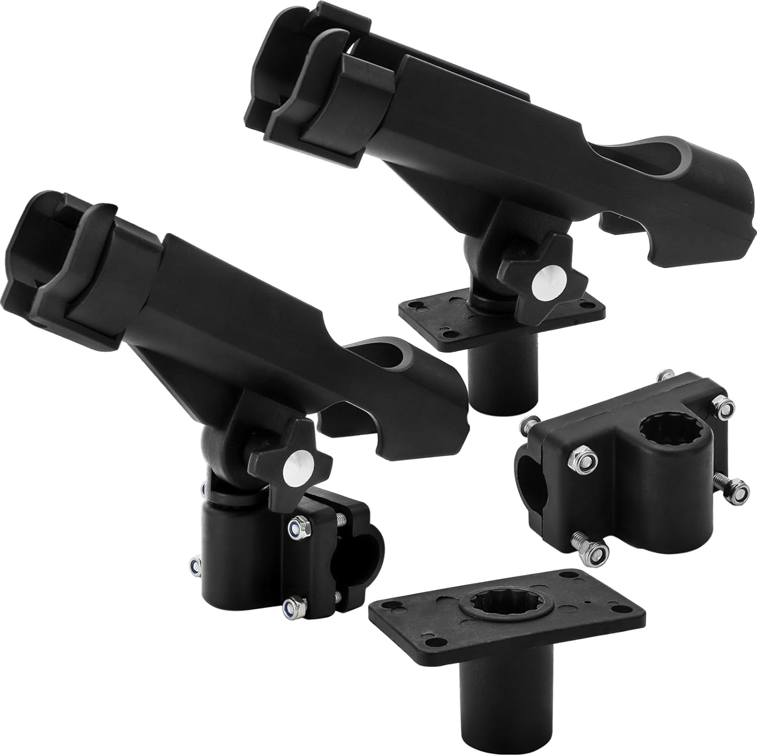 2 Pack Fishing Rod Holder with - مراجعة Fishing Rod Boat وسعره