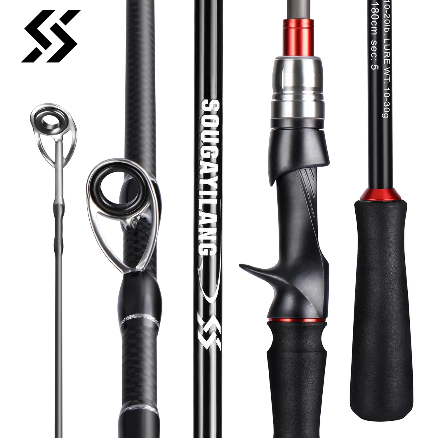 Sougayilang Lure Fishing Rod 1 - مراجعة Fishing Rod Surf وسعره