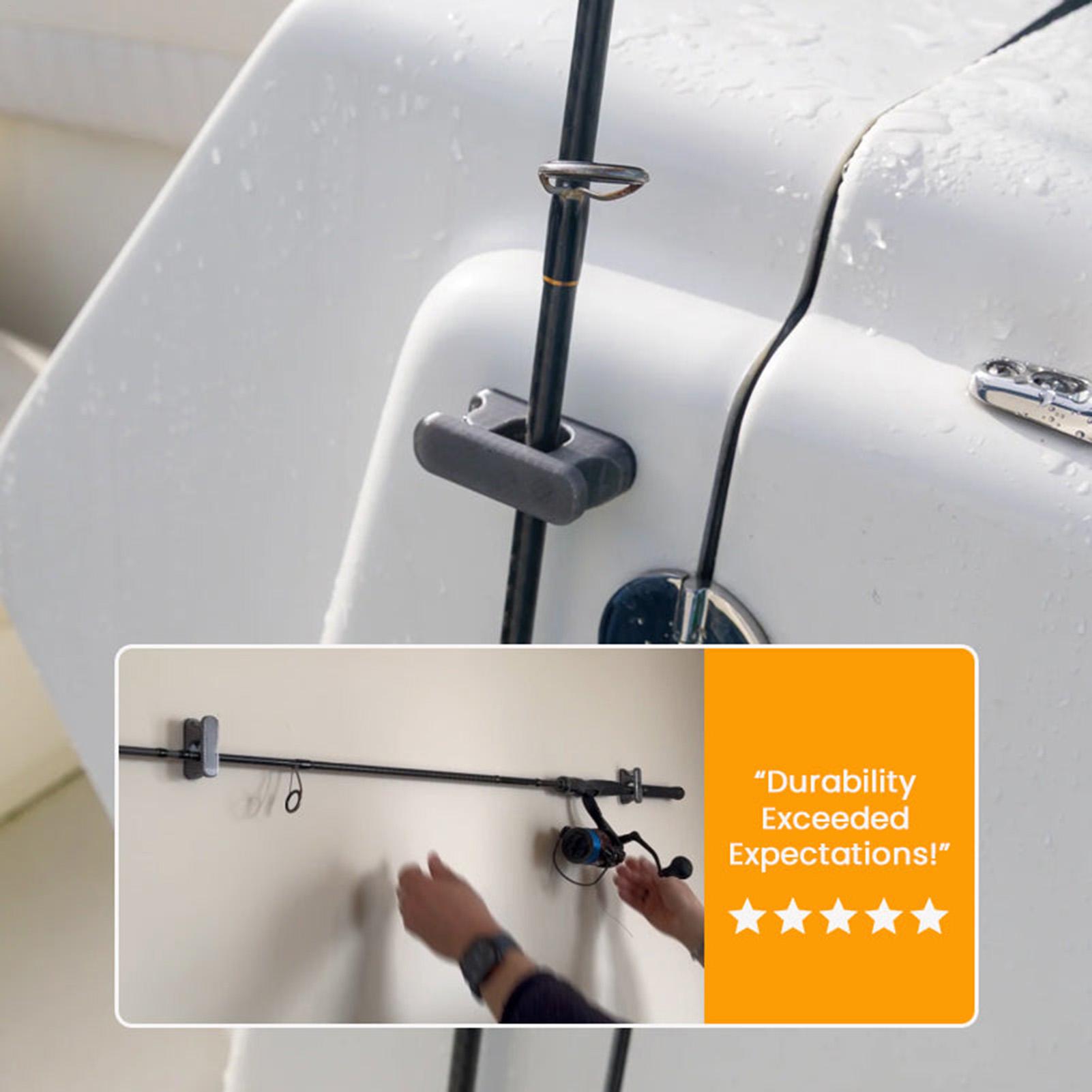Wall Mount Fishing Rod Holders - مراجعة Fishing Rod Rack وسعره