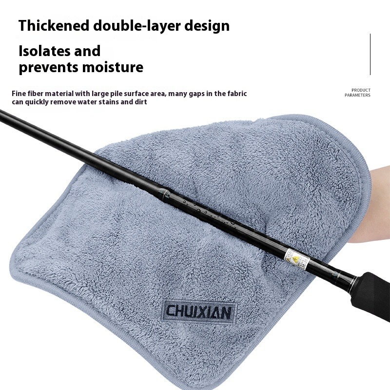 Ultra soft and fast drying fis - مراجعة Fishing Rod Carbon Fiber وسعره