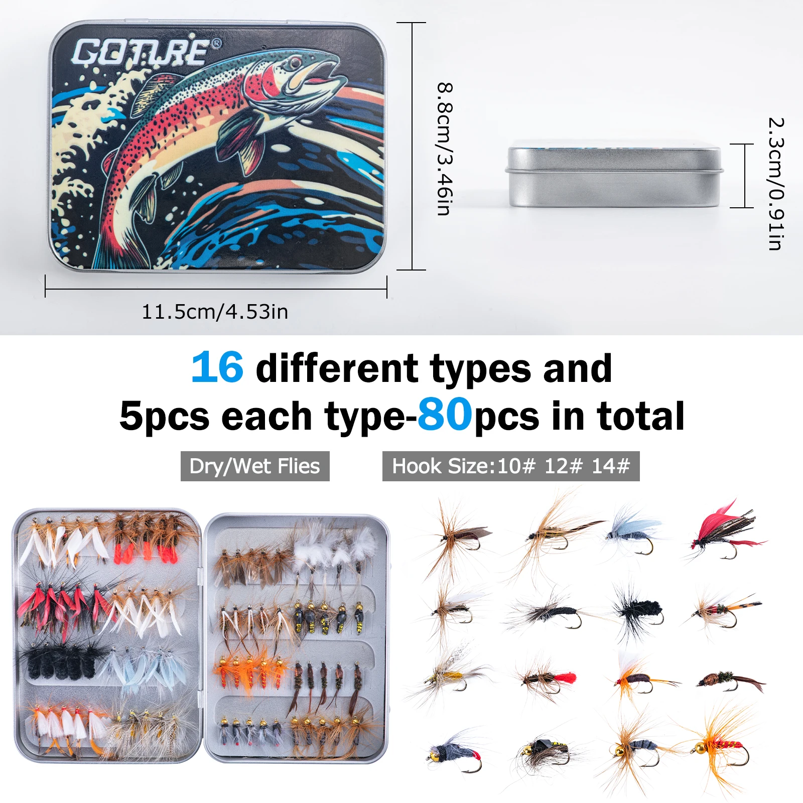 Goture Fly Fishing Rod and Ree - مراجعة Fishing Rod Fly وسعره