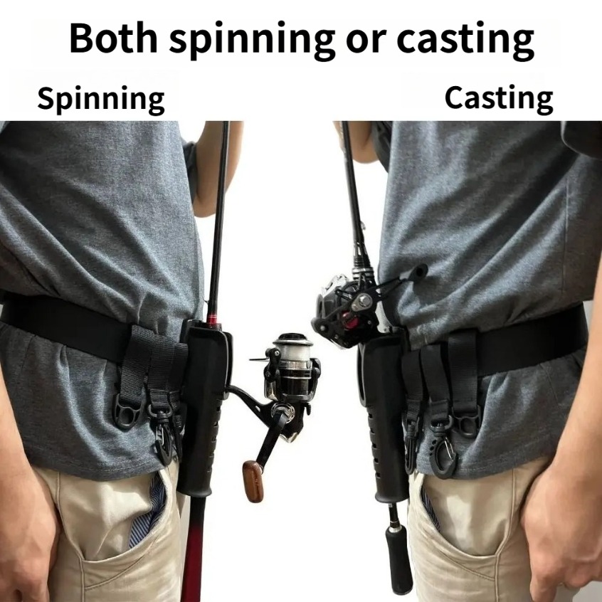 1Pcs Adjustable Wading Belts F - مراجعة Fishing Rod Travel وسعره