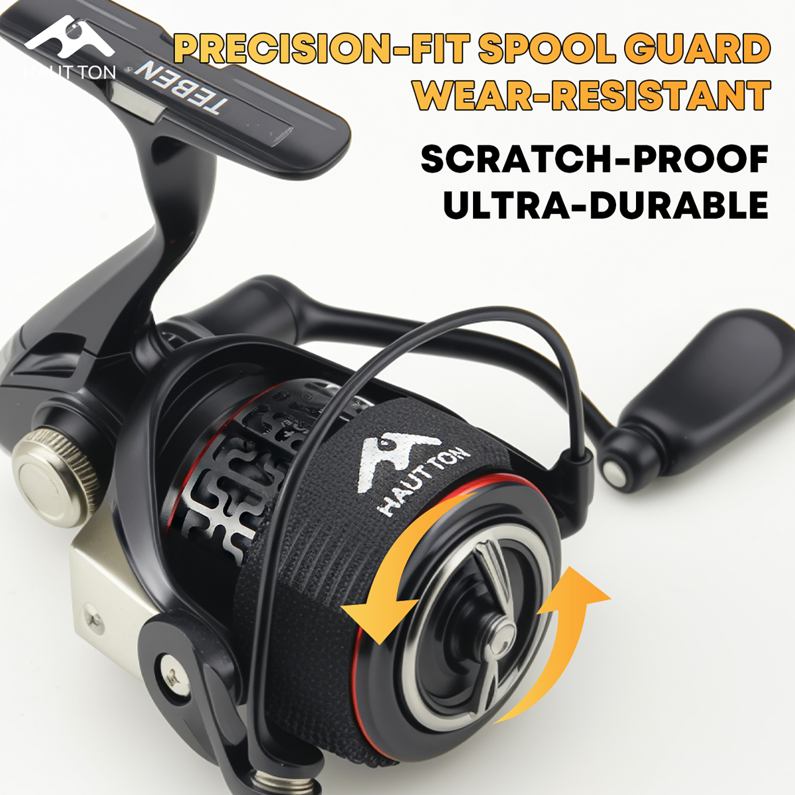 HAUT TON 4pcs Reel Spool Prote - مراجعة Fishing Rod Repair Kit وسعره