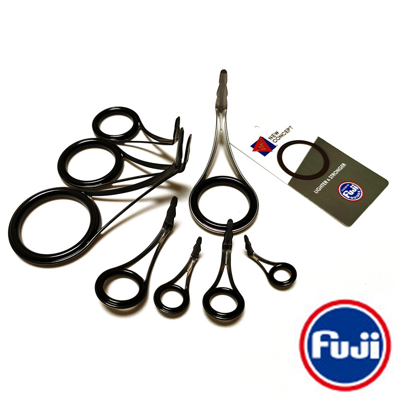 BR Wi & Wa  FUJI Guide  LYOG   - مراجعة Fishing Rod Guide Replacement وسعره