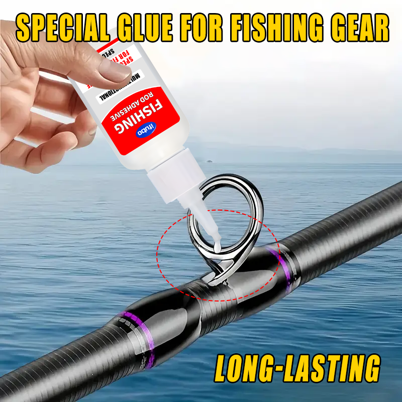 Ifubo Fishing Rod Adhesive, Mu - مراجعة Fishing Rod Repair Kit وسعره