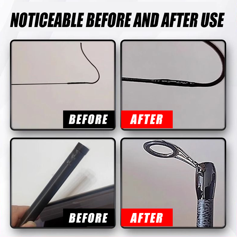 Ifubo Fishing Rod Adhesive, Mu - مراجعة Fishing Rod Repair Kit وسعره