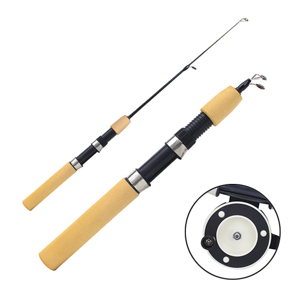 Ice Fishing Rod Portable Spinn - مراجعة Fishing Rod Ice وسعره