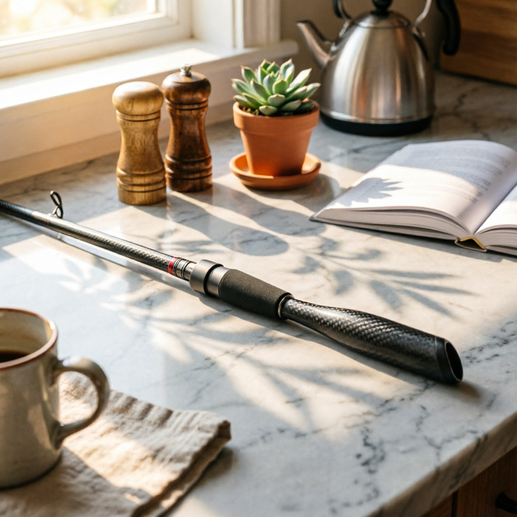 Integrated Rod Handle Woven Fi - مراجعة Fishing Rod Carbon Fiber وسعره
