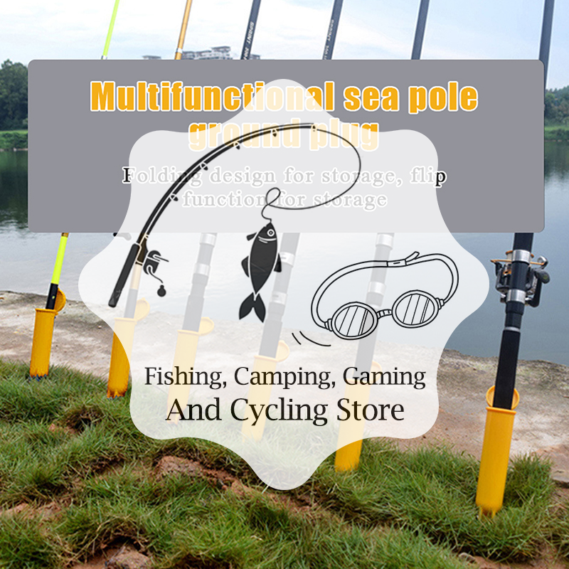 2-Pcs Foldable Surf Fishing Ro - مراجعة Fishing Rod Surf وسعره