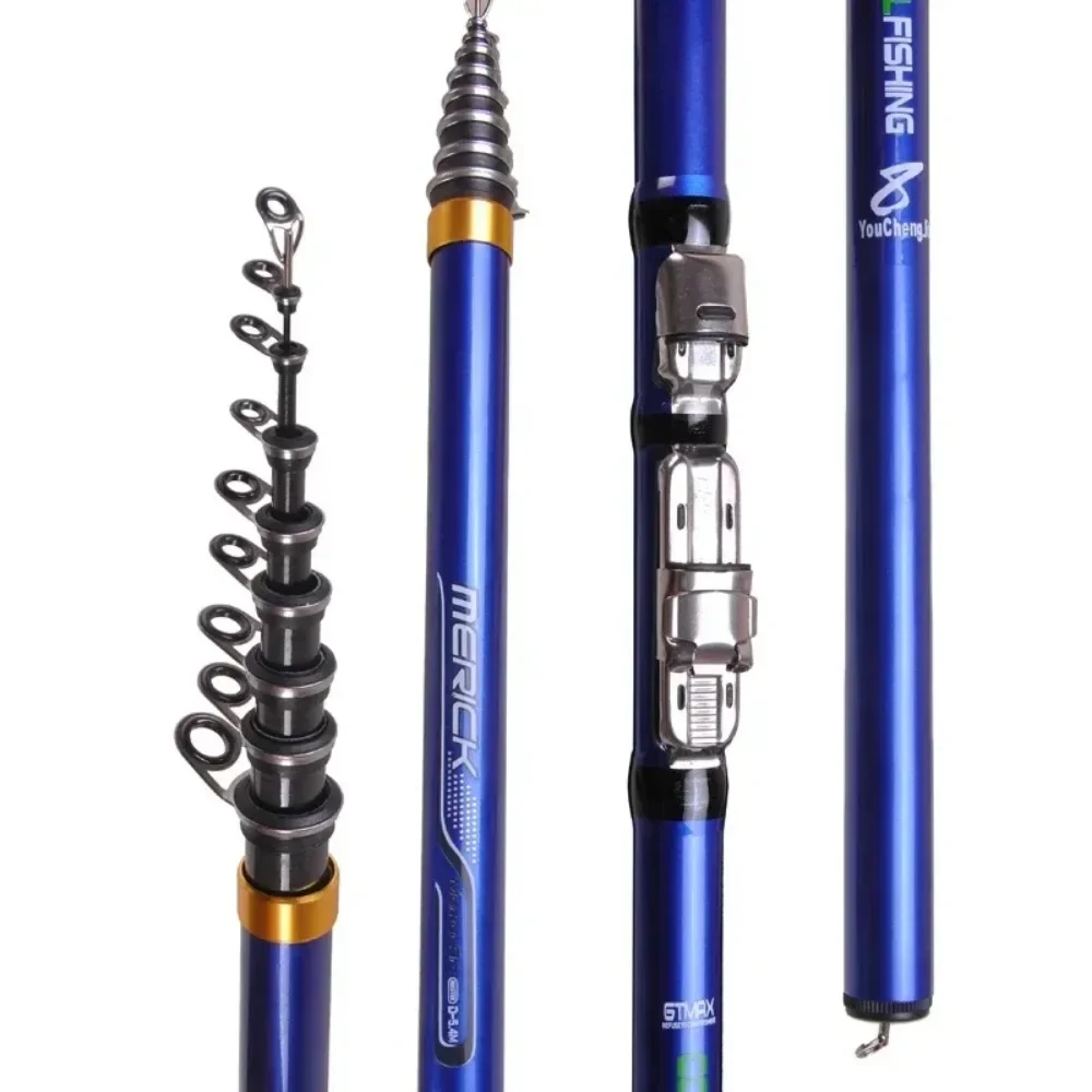 Carbon Fiber 3.6M 4.5M 5.4M 6. - مراجعة Fishing Rod Surf وسعره