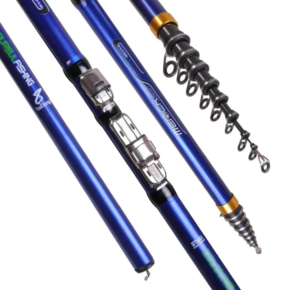 Carbon Fiber 3.6M 4.5M 5.4M 6. - مراجعة Fishing Rod Surf وسعره