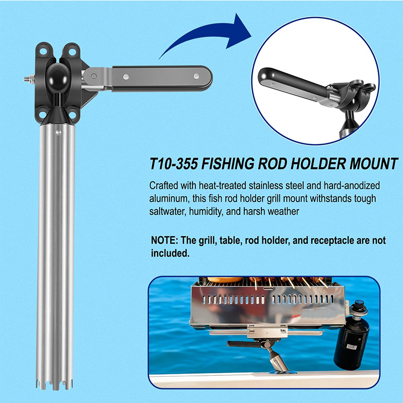 All-Angle Adjustable Fish Rod  - مراجعة Fishing Rod Holder وسعره