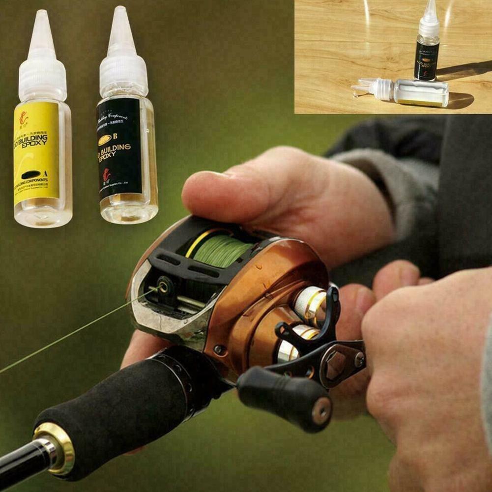2Pcs Fishing Rod Glue Fishing  - مراجعة Fishing Rod Repair Kit وسعره