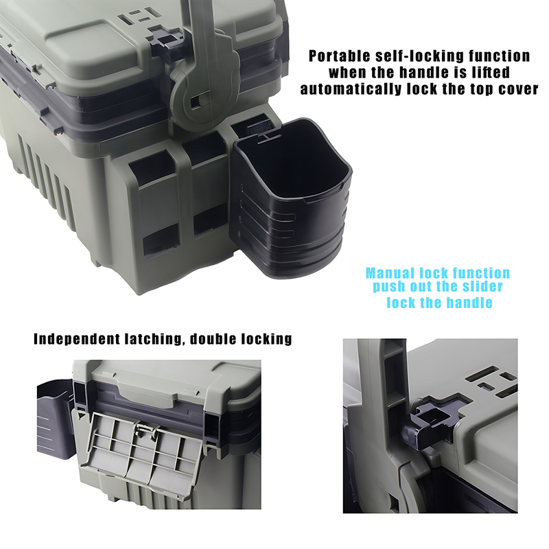 JSFUN Fishing Box Barrel Holde - مراجعة Fishing Rod Travel وسعره