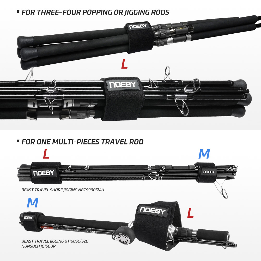 NOEBY Wide Fishing Rod Protect - مراجعة Fishing Rod Spinning وسعره