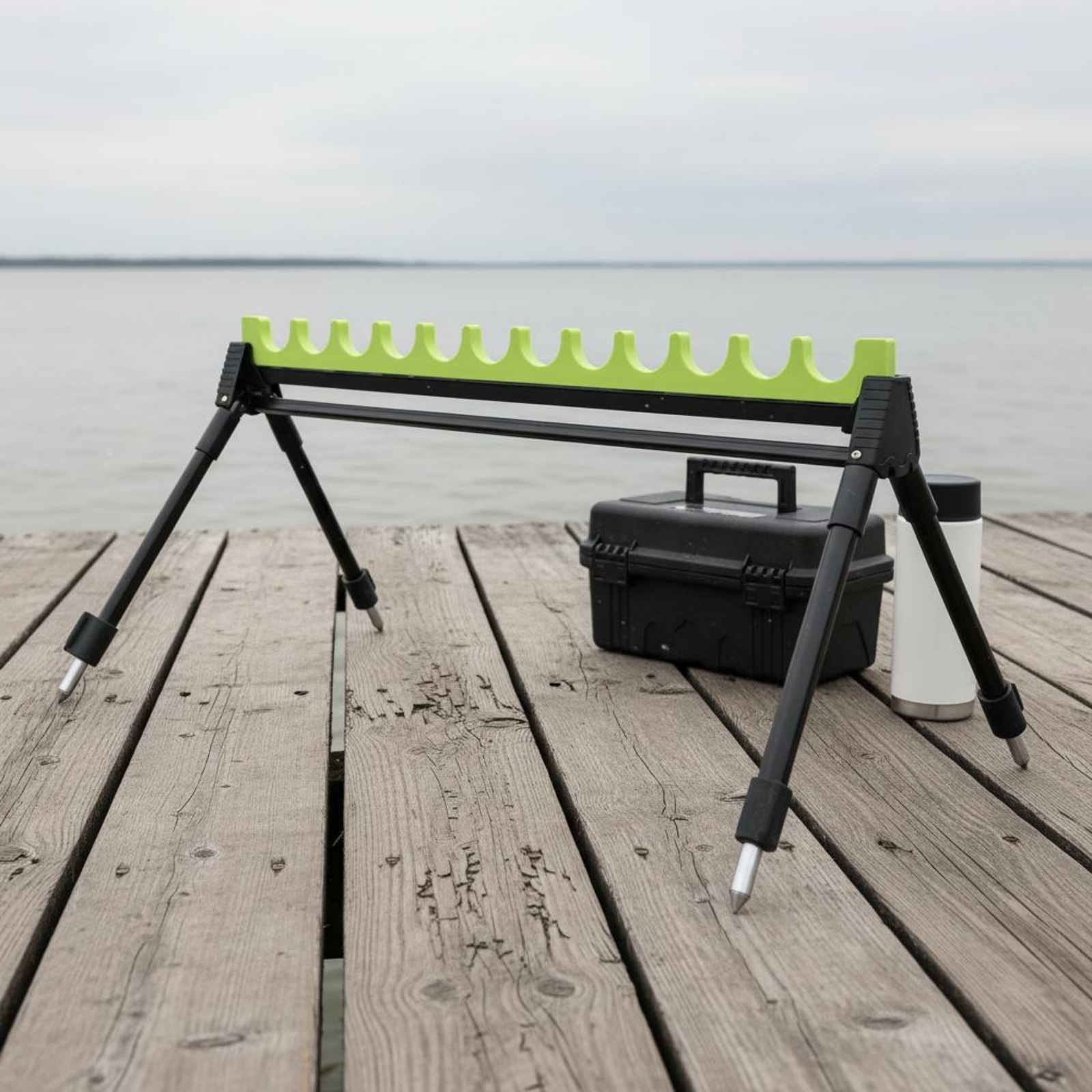 Beach Fishing Rod Stand Stable - مراجعة Fishing Rod Telescopic وسعره