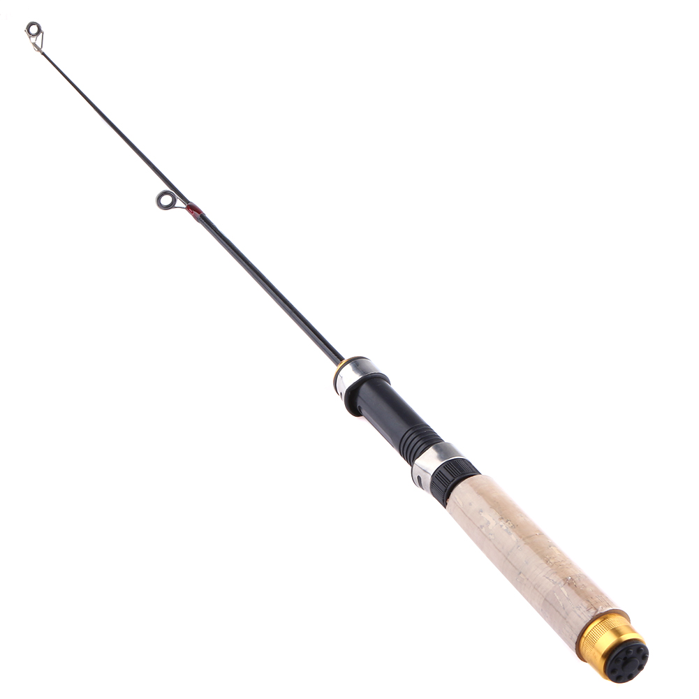 60cm Mini Telescopic Ice Fishi - مراجعة Fishing Rod Carbon Fiber وسعره
