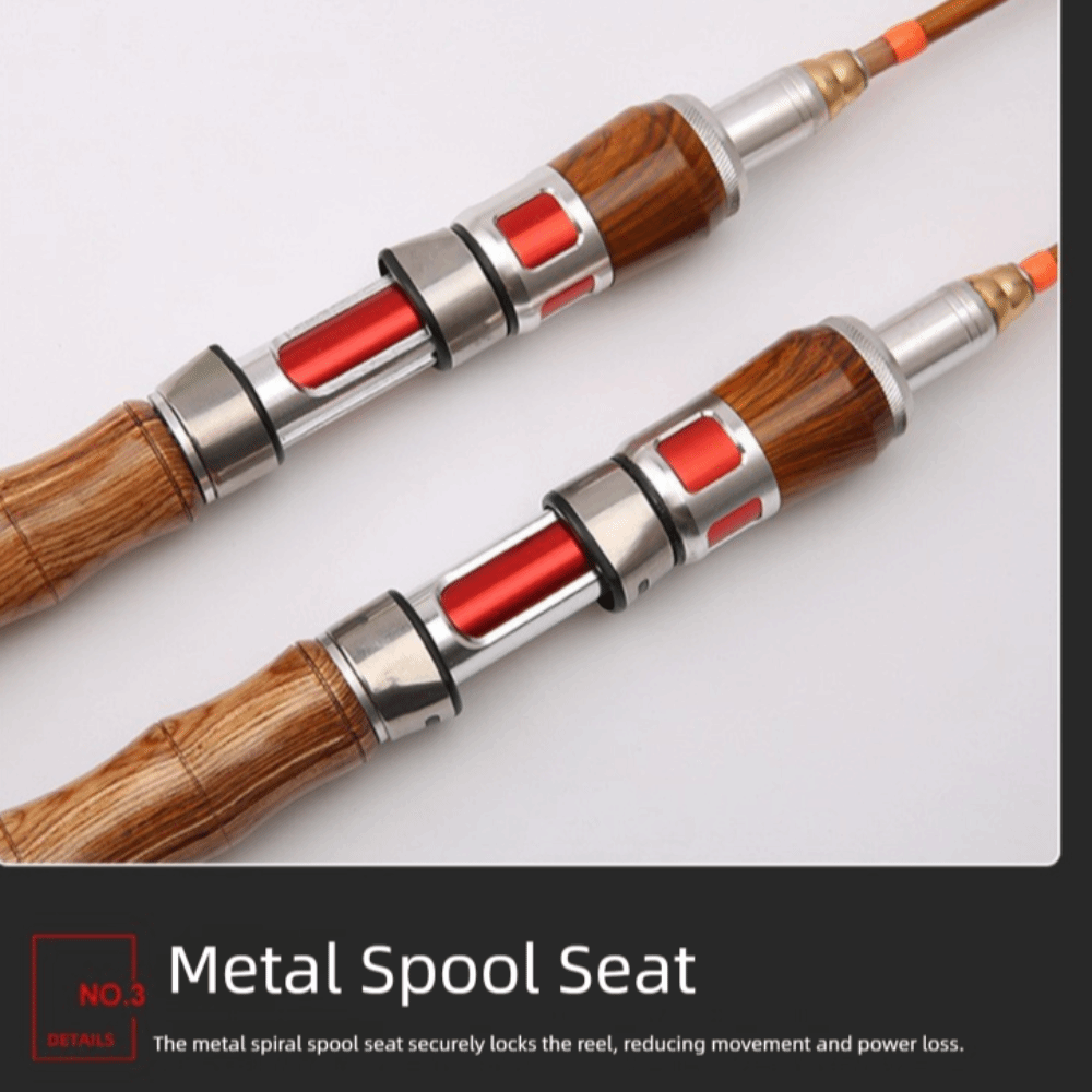 4 Sections Spinning Fishing Ro - مراجعة Fishing Rod Carbon Fiber وسعره