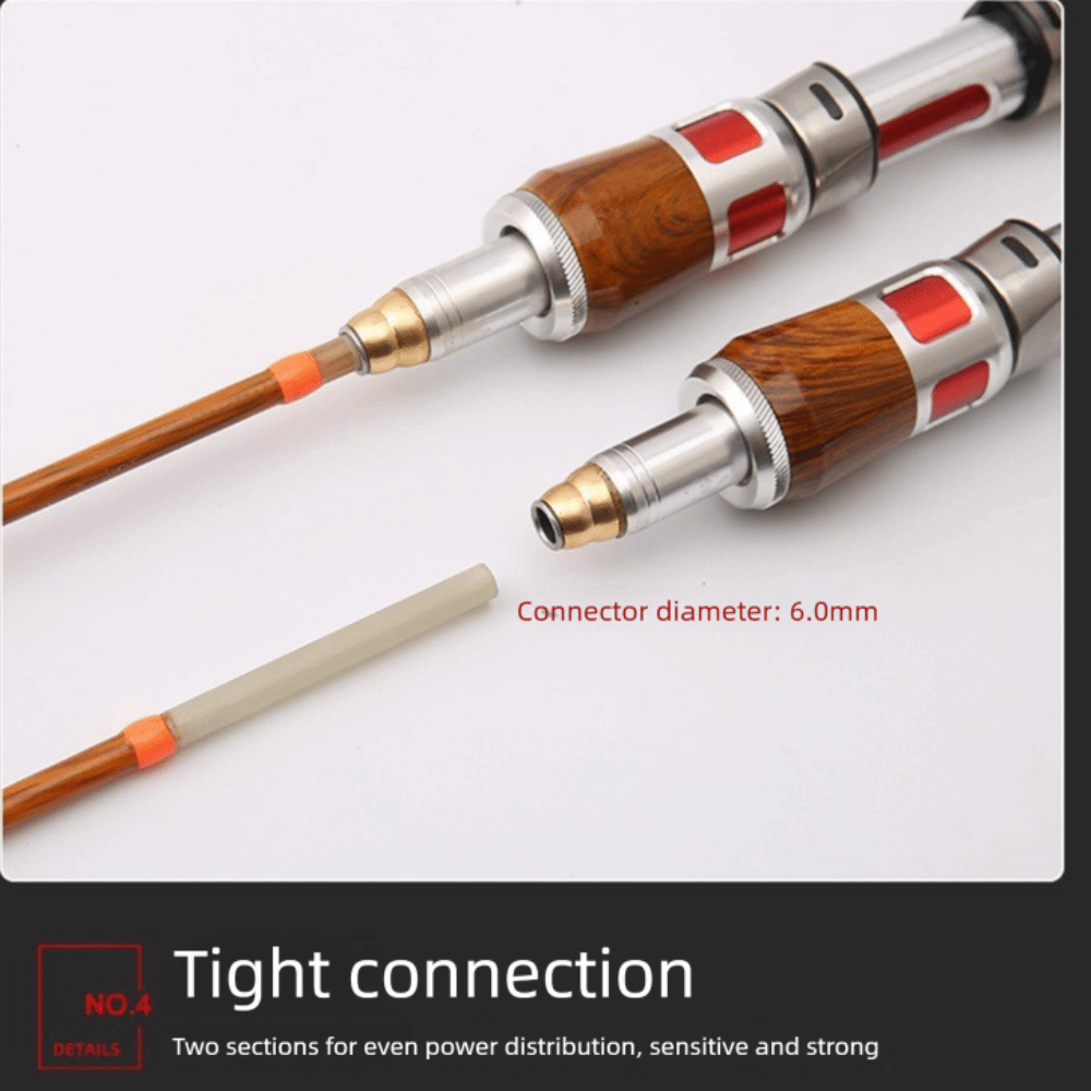 4 Sections Spinning Fishing Ro - مراجعة Fishing Rod Carbon Fiber وسعره