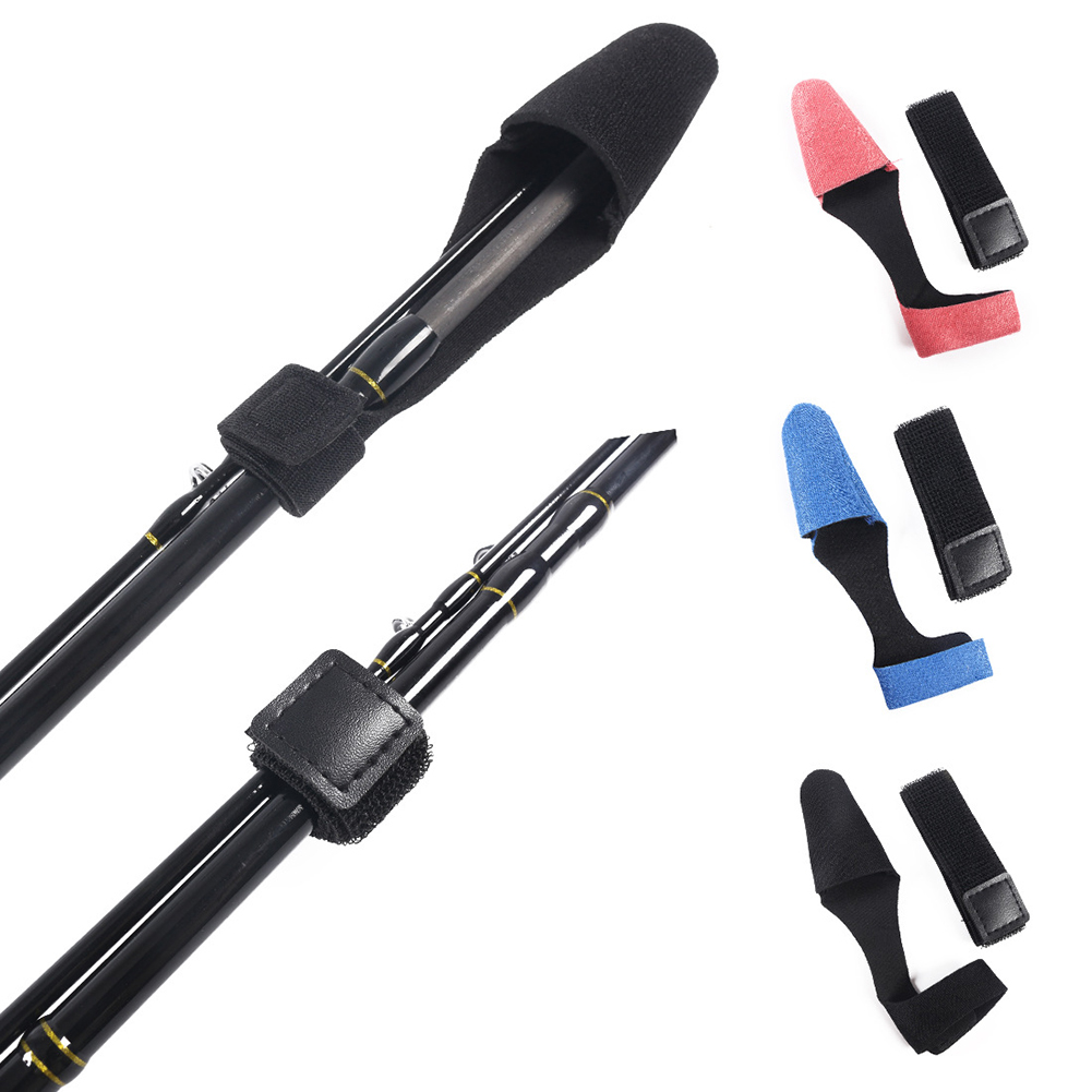 1-5PCS Fishing Rod Tie Tip Cov - مراجعة Fishing Rod Case وسعره